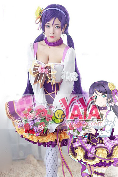 東條希 フラワーブーケ編覚醒後 コスプレ衣装